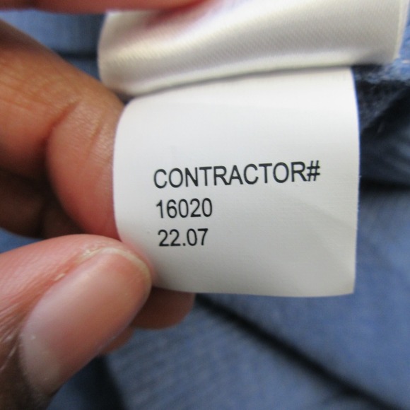 Calvin Klein CK Men Wool Blend Sweater XL Blue Knit Crewneck Pullover Casual 416 - Picture 7 of 11